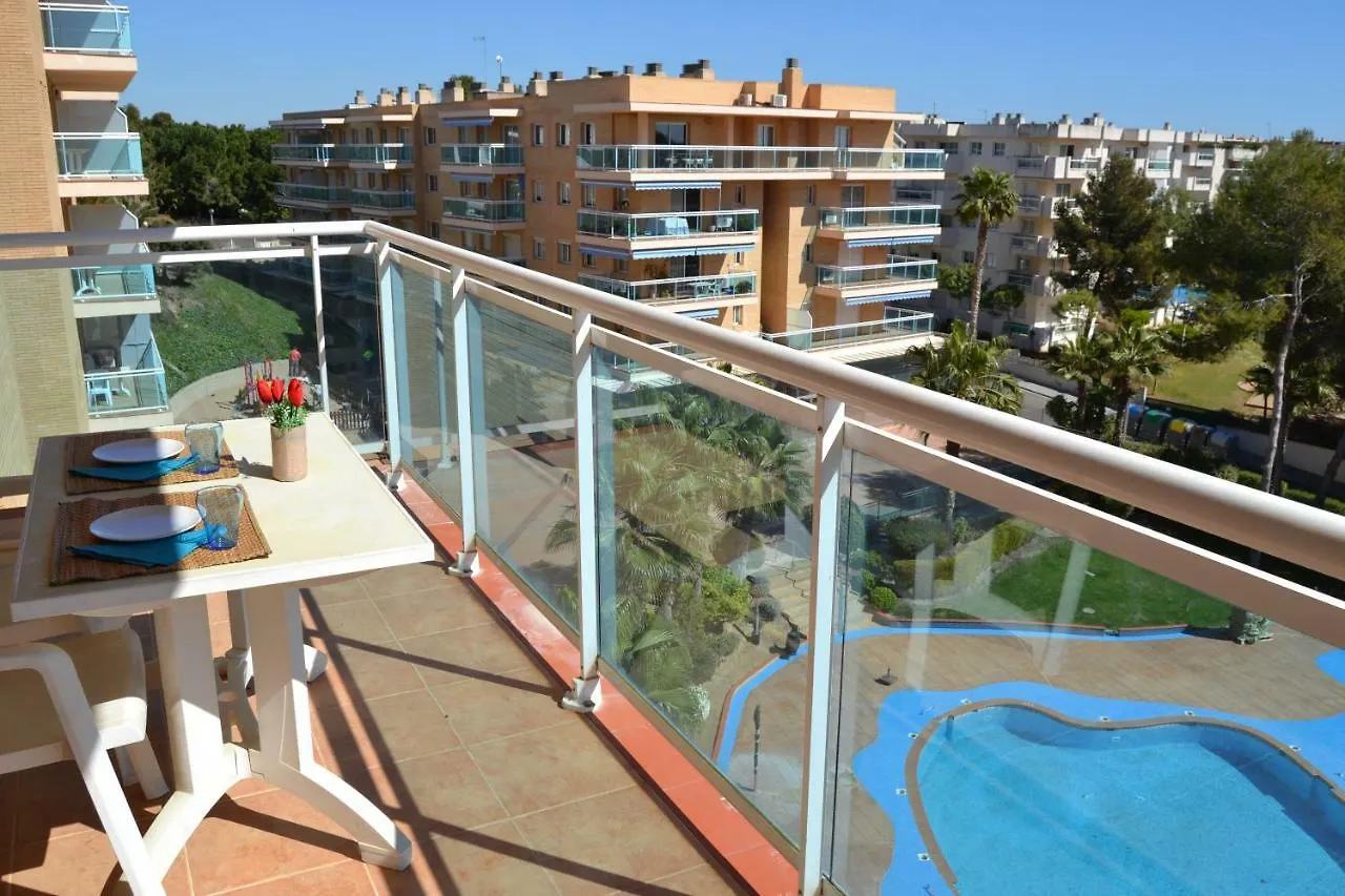 Lovely Familiar Apartment With Pool In Cap Salou